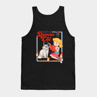 Caring for Your Demon Cat Tank Top